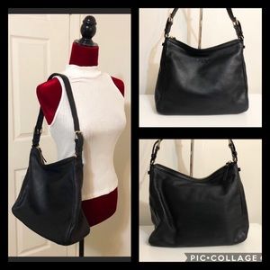Kate Spade Black Leather Shoulder Bag